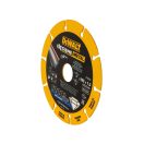 DEWALT EXTREME METAL Diamanttrennscheibe für Metall 125 x 1,3 x 22,2 mm (Metall/Alu/Edelstahl)