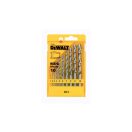 DEWALT Spiralebohrer-Set 10-teilig HSS-G DIN 338 (1,0 - 10 mm)
