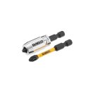 DEWALT Extreme Impact Bitspitze + Halter PZ2 x 50 mm (2 Stück)