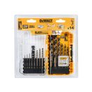 DEWALT BLACK & GOLD Spiralbohrer-Set 14-teilig (1,0 - 8,0 mm)