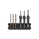 DEWALT FLEXTORQ Vorbohrer- und Bit-Spitzen-Set mit Adapter 24-teilig