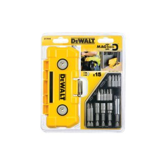 DEWALT MagBox Bitspitzen-Set 15-teilig
