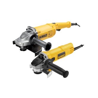   DEWALT Winkelschleiferset 125 mm / 900 W DWE4157 + 230 mm / 2200 W DWE492