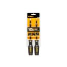 DEWALT Schlagschrauber-Set 2-teilig magnetisch PH2 + SL8 mm
