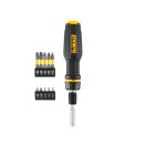 DEWALT Ratschenschraubendreher mit Bitsatz