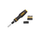 DEWALT Ratschenschraubendreher mit Bitsatz