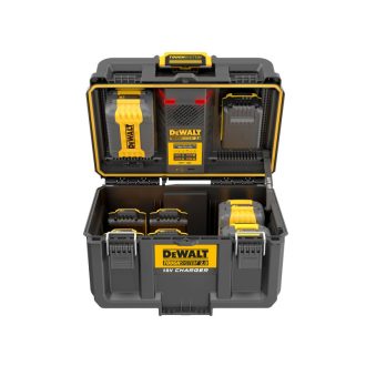 DEWALT ToughSystem Akku-Aufbewahrung und Ladegerät IP65