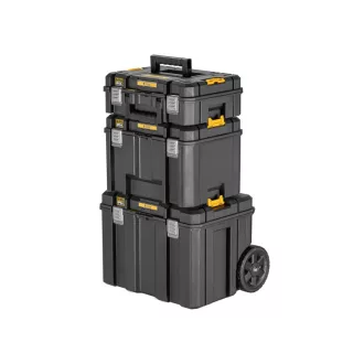 DEWALT TSTAK Rollendes Aufbewahrungssystem 3-teilig IP54