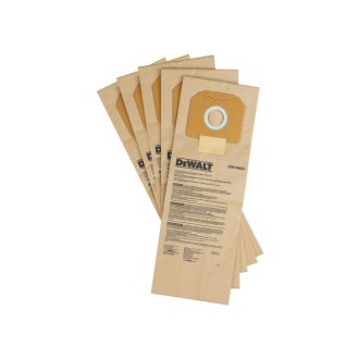 DEWALT Papierstaubbeutel für DWV900/901/902 (5 Stück)