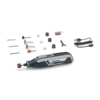   DREMEL Lite Multifunktionswerkzeug + 15-teiliges Zubehörset USB-aufladbar 7760-15