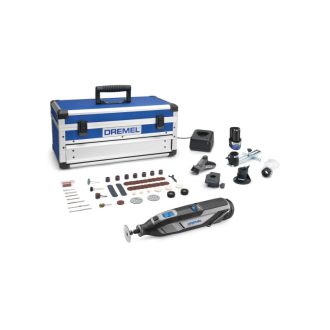   DREMEL Akku-Multifunktionswerkzeug + 65-tlg. Zubehörset 8240 5/65 (1 x 2,0 Ah Akku + Ladegerät)