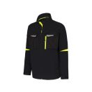 FLEXIMOVE 4-Wege-stretch Jacke Schwarz L 250g/m²