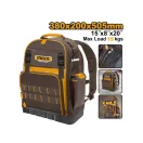 INGCO Werkzeug-Rucksack verstärkt