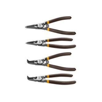 INGCO Sicherungsringzangen-Set 4-teilig 125 mm