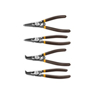 INGCO Seegeringzangen-Set 4-teilig 180 mm