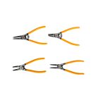 INGCO Seegeringzangen-Set 4-teilig 180 mm