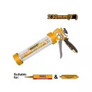 INGCO Kitt-Pistole 230 mm geschlossenes Alu