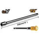 INGCO Steckschlüssel-Verlängerung 1/2" 250 mm CrV