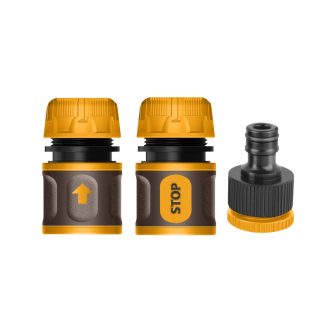 INGCO Schnellkupplungsset 3-teilig