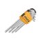 INGCO Torx-Schlüssel-Set 9-teilig T10-T50 S2