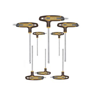 INGCO Torx T-Schlüsselsatz 8-teilig S2
