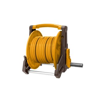   INGCO Schlauchwagen-Set (1 x 20 m Schlauch + 9-teiliges Bewässerungs-Set)