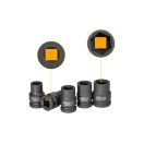 INGCO Maschinelle Stecknuss-Satz 10 Teile 1/2" 10-24 mm CrMo