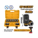 INGCO Maschinen-Steckschlüsselsatz 8-teilig 3/4" 26-38 mm CrMo