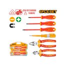 INGCO Isoliertes Werkzeugset 6-teilig bis 1000 V isoliert
