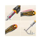 INGCO Ratschenschraubendreher-Set, 24-teilig