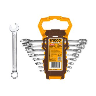 INGCO Stern-Ringschlüssel-Set 8-teilig 6-19 mm CrV