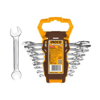 INGCO Gabelschlüsselset 8-teilig 6-22 mm CrV