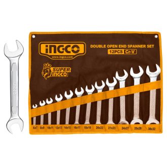 INGCO Maulschlüsselsatz 12-teilig 6-32 mm CrV