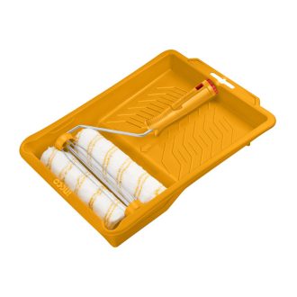 INGCO Mikrofaser-Farbroller-Set 4-teilig 230 x 12 x 6 mm