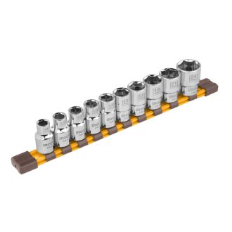 INGCO Steckschlüssel-Satz 10-teilig 1/2" 10-24 mm CrV