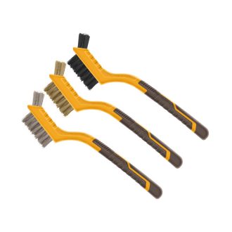 INGCO Drahtbürstenset 3-teilig 180 mm