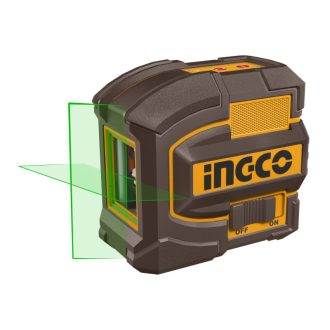 INGCO Kreuzlinienlaser 3 x AA grün