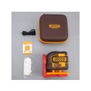 INGCO Akku-Kreuzlinienlaser 0-35 m mit 5,2 Ah, grünem Laser und Fernbedienung