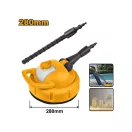 INGCO Bodenreinigungsbürste für Hochdruckreiniger