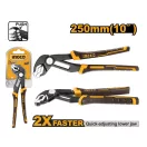 INGCO Wasserpumpenzange 250 mm CrV Schnellverstellbar