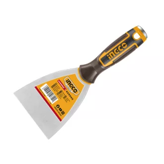 INGCO Spachtel 80 mm Inox mit weichem Griff