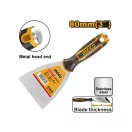 INGCO Spachtel 80 mm Inox mit weichem Griff