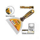 INGCO Spachtel 150 mm Edelstahl mit weichem Griff
