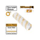 INGCO Mikrofaser-Farbroller 230 x 18 mm für Bügelgriff