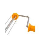 INGCO Mikrofaser-Farbroller mit Teleskopstiel 230 x 12 x 6 mm mit weichem Griff 455-900 mm