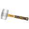 INGCO Gummihammer 450 g mit Glasfasergriff