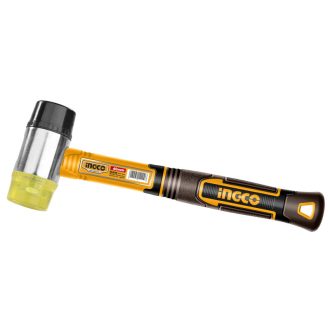 INGCO Doppelkopfhammer 40 mm mit Glasfasergriff