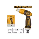 INGCO Verstellbarer Sprühstrahl-Metalldüsenspritzpistole