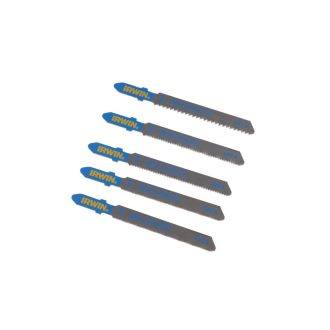 IRWIN Stichsägeblattset 5-teilig T-Schaft für Metall HSS