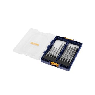   IRWIN Steinbohrerset 10-teilig Doppelschneide SDS-Plus (5-12 mm)